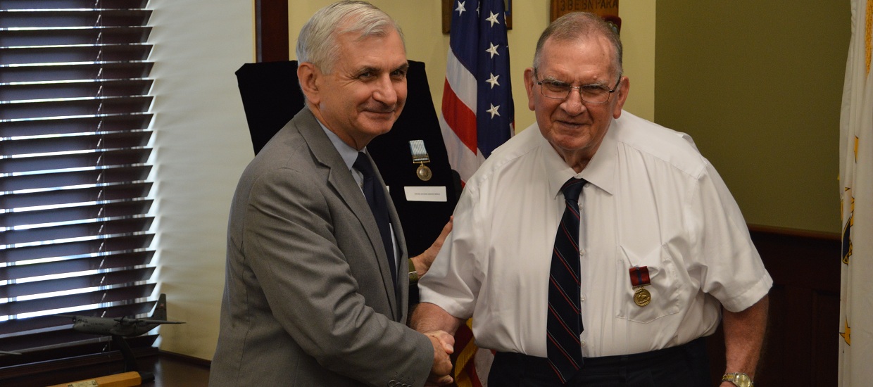 Reed Honors Korean War Veteran with Special Medal Ceremony